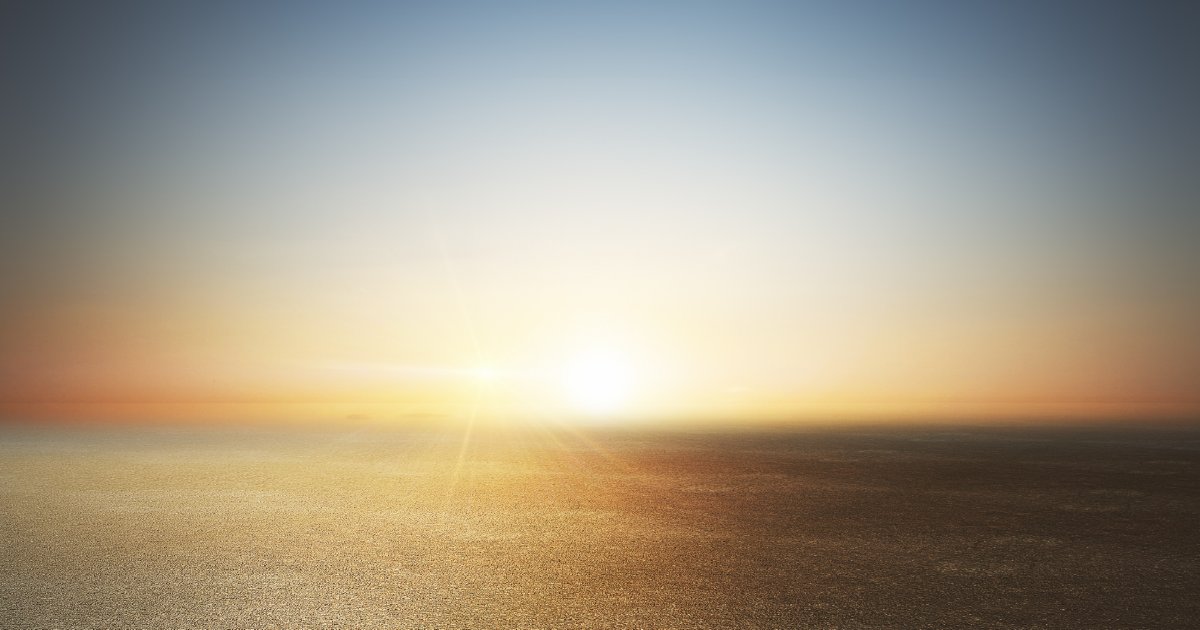 Creative Road With Sunset Backdrop